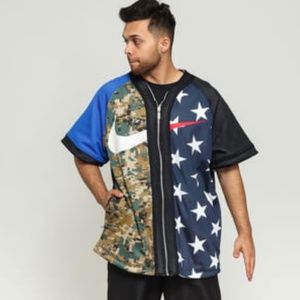 nikelab baseball top